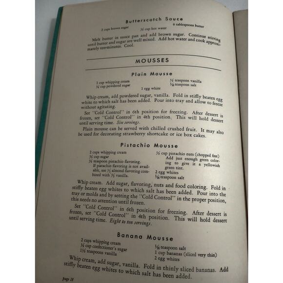 Vintage Frigidaire Refrigerators Recipes Cook Book Miss Verna L. Miller (bb2) - Picture 7 of 10